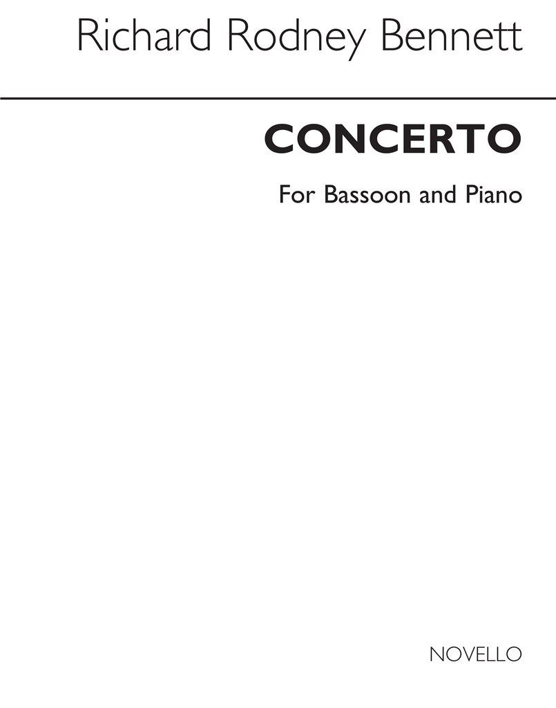 Concerto (Basson Part And Piano Reduction)